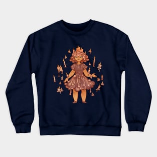 Candle Woman Crewneck Sweatshirt